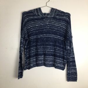 Sweet N Sinful New York Knit Drop Sleeve Hoodie M